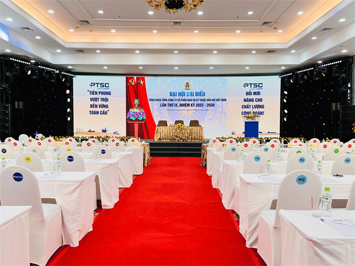 ⭐ ĐẠI HỘI CÔNG ĐOÀN TỔNG CÔNG TY PTSC – DẤU ẤN CHUYÊN NGHIỆP TẠI KHÁCH SẠN DẦU KHÍ PTSC ⭐